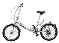 Faulkner WL-2015A 6-Speed Folding Pedal Bike (20 Inch Rim)