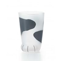 Aderia Japan coco neco Glass "Big Cat Black Dot" 6681