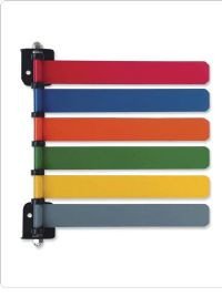 Omnimed Inc 291733 3-Flag System Custom Colors 4" Ea