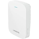 Linksys WiFi 6 Wireless Range Extender | 1.8 Gbps Speed | 2,000 Sq. FT Coverage | RE7350-AMZ | 2024 Release