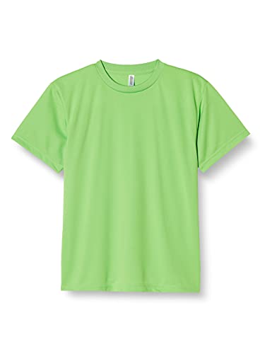 [グリマー] 半袖 4.4oz ドライTシャツ (クルーネック) 00300-ACT_K キッズ ライム 130cm (日本サイズ130相当)
