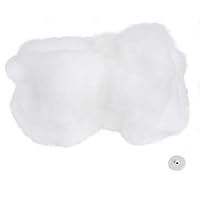 SBYURE Artificial Cloud Props Creative Floating Cotton 3D Cloud Shape DIY Decorative Hanging Ornament Decoration Supplies for Art Stage Wedding Party Stage Show Decor,35x30x30cm