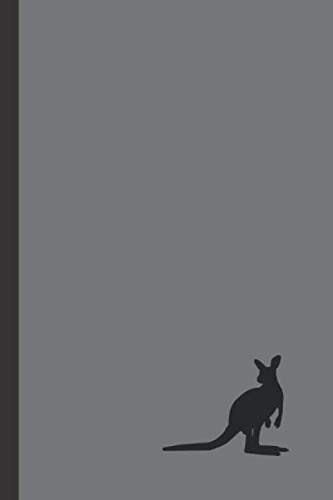 Kangaroo Notebook: Portable lined Kangaroo notebook - Travel Journal to write in - 120 pages - 6"x9"