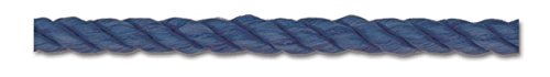Navy 4mm (3/16 Inch) Twist Cord - 10 Yards