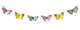 Talking Tables Truly Fairy Butterfly Feather Clip Decorations (6 Pack), Multicolor by 