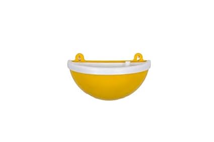 Madhuli Gardencia Wall Hanging Planter, Wall Mount Hanging Pot/Indoor Plants Pot, Railing Flower Pot, Flower Plant Pot, Home Decor, Garden Decoration Flower Pots for Home and Gardening (Yellow)