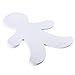 36 Pack Cardstock Paper People Cutouts for DIY Crafts, Art Projects (16 x 12 in)
