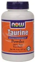 Now Foods Taurine Powder, 8 oz ( Multi-Pack)