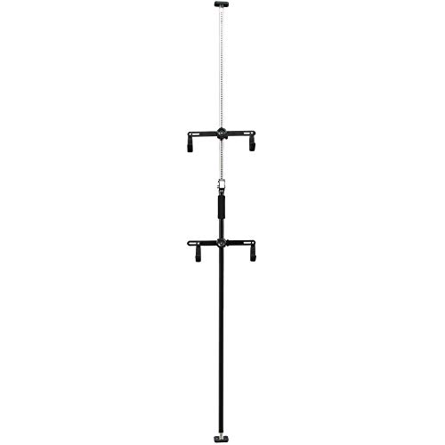 CyclingDeal 2 Bike Bicycle Vertical Hanger Parking Rack Storage Stand for Garages or Indoor Apartments
