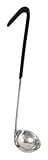 Crestware 1-Ounce Black Handle Ladle