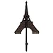 echomerx Eiffel Tower Paris Decor Vintage Style Wall Hook for Bedroom, Bathroom and Kitchen