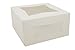 Southern Champion Tray 24053 Paperboard White Window Bakery Box, 8