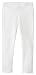 Made in USA Girls Leggings 100% Cotton for School Uniform Sports Coverage or Play Perfect for Sensitive Skin or SPD Sensory Friendly Clothing, White, 10