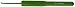 Wright Products Crochet Dude Aluminum Crochet Hook-Size B1/2.25mm