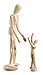 Alvin Wooden Human Mannequin (Unisex) 12 Inches Tall
