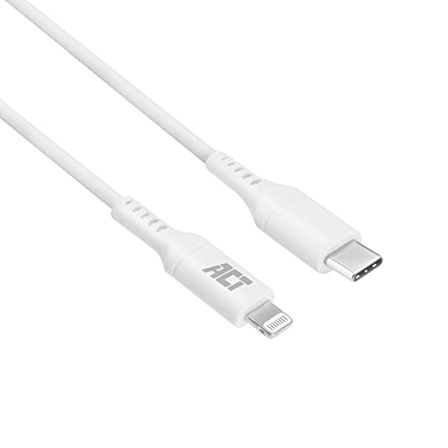ACT Cavo dati da USB-C a Lightning, 2 m, certificato MFI AC3015