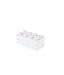 Room Copenhagen Lego Mini Box, Brick 8, White