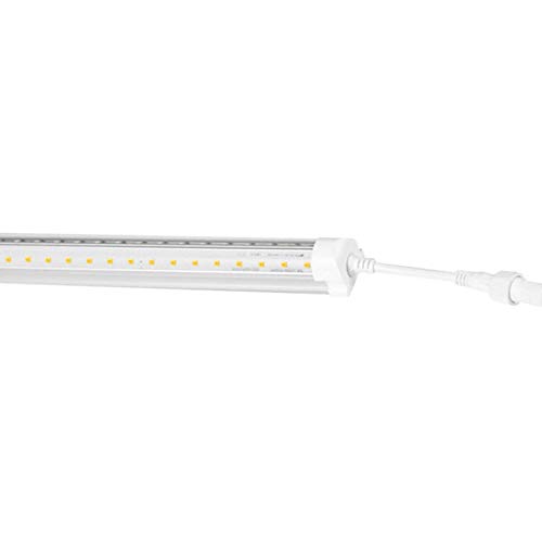 T8 6ft LED Cooler / Freezer tube V Shape 40w 5000k clear 5200 Lumens REBATE ELIGIBLE