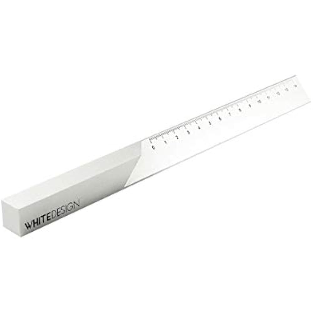 Cube Metal Ruler Aluminum Measuring Creative Yardstick Use Office
