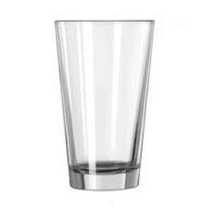 Set of 6 Pint Beer Glass / 16 oz Mixing Glass Libbey 1639HT