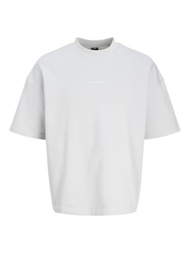 JACK & JONES Jcoinfinity Print Back Sweat SS Jnr, Gray Dawn, 140