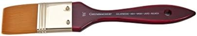 Grumbacher Goldenedge Golden Toray Wash Watercolor Brush, Synthetic Bristles, Size 1-1/2" (4624.150)