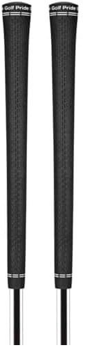 Golf Pride Unisex Adult Tour Velvet Golf Club Grip - Black, One Size (Pack of 2)