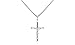 Serling Silver Hollow Polished Crucifix Cross Pendant (1.7