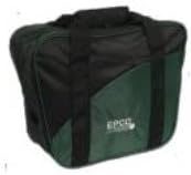 Aurora Soft Pack Combo Bowling Ball Bags - Ball/Shoes - Black & Green