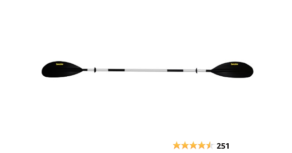 Sevylor K-Perf 230 - Remos, pala doble, pértiga de aluminio