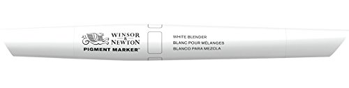 Winsor & newton pigment marker, white blender
