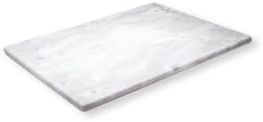 White Marble Pastry and Cutting Board, 18 x 24 Inch
