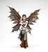 Pacific Giftware 11.38 Inch Aviator Steampunk Large Winged Fairy Statue Figurine