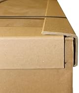 BBP Express Cardboard Pallet Corner Protectors 35x35x1000mm Pack x10 Brown view 5