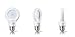 Philips 433227 10.5 watts LED Bulb, Slim Style Dimmable, 4-pack