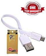 Prithvi V8 Short Power Bank Micro USB Quick Charge Cable for Various USB Support Smart Phones