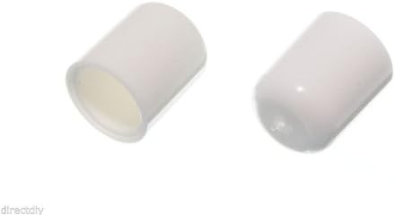 500 X Chair Ferrules 22mm Internal Dia Black Plastic Floor