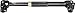 APDTY 536472 Intermediate Steering Shaft Coupler/Rag-Joint/Universal U-Joint(s)