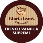 Gloria Jeans Coffee French Vanilla Supreme 96 K-Cups Flavored