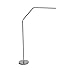 daylight Slimline LED Floor Lamp, Brushed Chrome