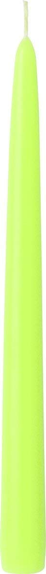 IHR Tapered Candle 24cm Solid Coloured - (Lime)