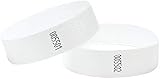 J&R Wristbands Tyvek Event Party Admission Wristbands White 1000 Pack view 1