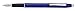 Cross Classic Century Translucent Blue Lacquer Fountain Pen with Chrome Appointments and Stainless Steel Fine Nib (AT0086-112FS)