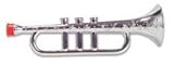 Toy Trumpet - Silver Metallic