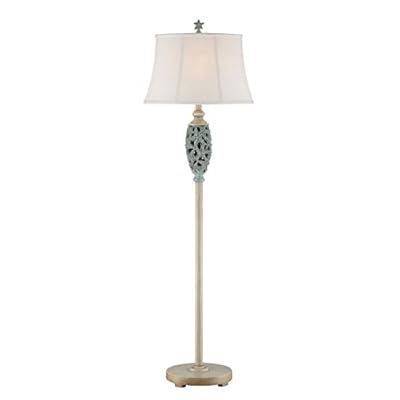 Starfish Floor Lamp 64" High White Nautical Coastal 21aQ0M pS L
