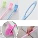Toilet Brush For Bathroom Accessories , Environmental PP Deep Cleaning System Fibers Long Handle Bath Cleaning Tools , Portable Hideaway Compact 2 Brushes in 1 Motion Cleaner For Bathroom , Househood