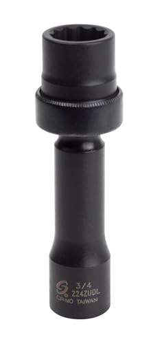 Sunex 224zudl 1/2-Inch Drive 3/4-Inch 12-Point Driveline Socket