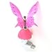 Butterfly Optic Fiber Color Changing Night Light Show - Pink