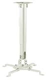 Mount-It! Ceiling Projector Mount Height Adjustable Universal Stand Fits Epson Optoma Benq Viewsonic Projectors, 30 Lbs Capacity (Medium)
