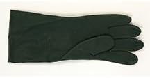 Gloves Latex Black 30Mil Flocklined Large Pair